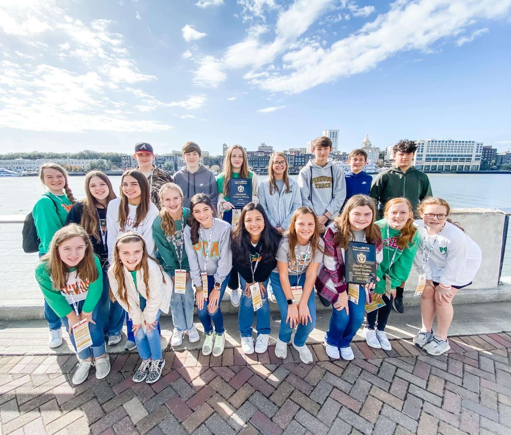 Pinewood Christian Academy JR Beta Club Attends State Competition