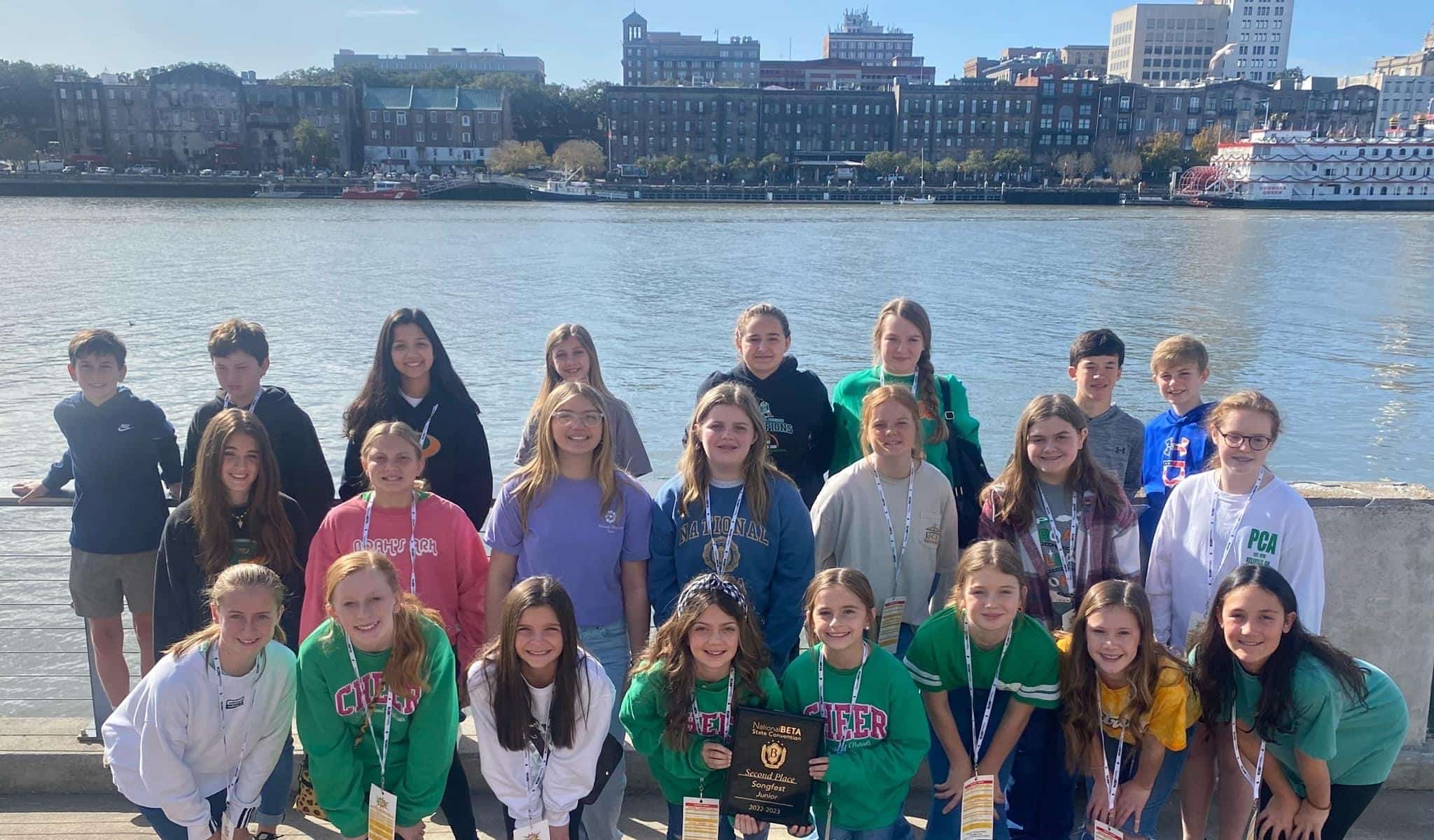 Pinewood Christian Academy JR Beta Club Attends State Competition